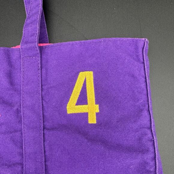 Ralph Lauren Polo The Big Pony Collection Canvas Tote Bag Embroidered - Picture 3 of 9